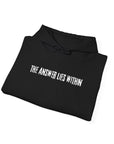 The Answer Lies Within Hoodie (White)