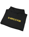 The Answer Lies Within Hoodie (Yellow)