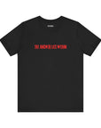 The Answer Lies Within Unisex Tee (Red)